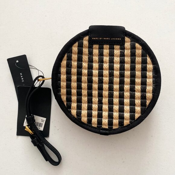 Marc by Marc Jacobs Round Striped Wristlet Bag - Picture 1 of 10